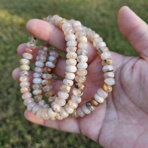 flower agate bracelet